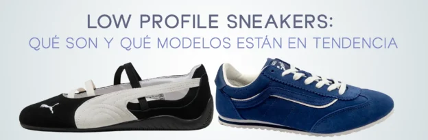 Sneakers low profile con suela delgada y diseño minimalista