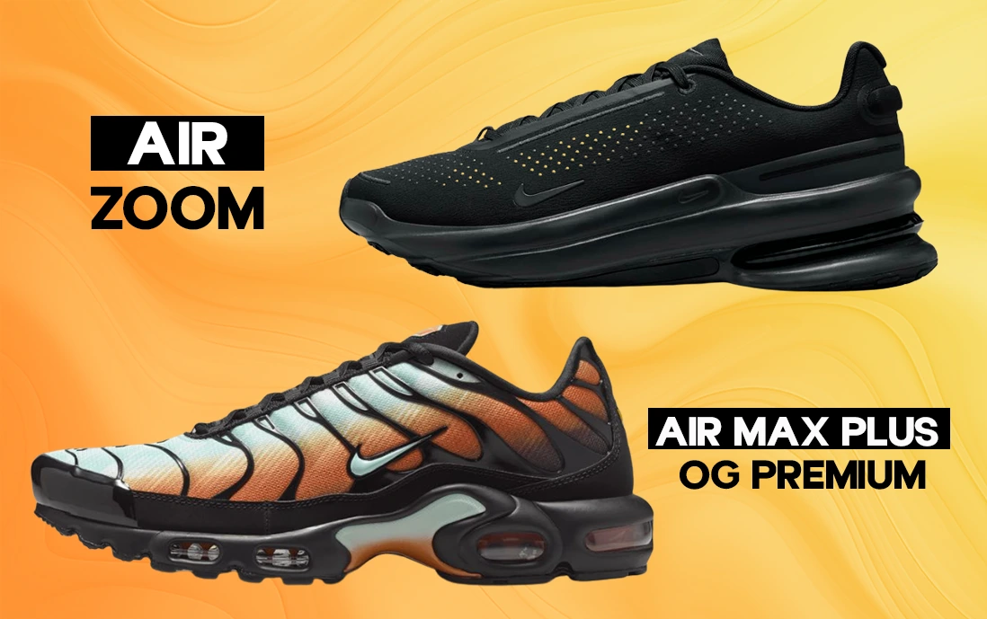 Tenis Nike deportivos para hombre con tecnología Air y diseño moderno en color negro.